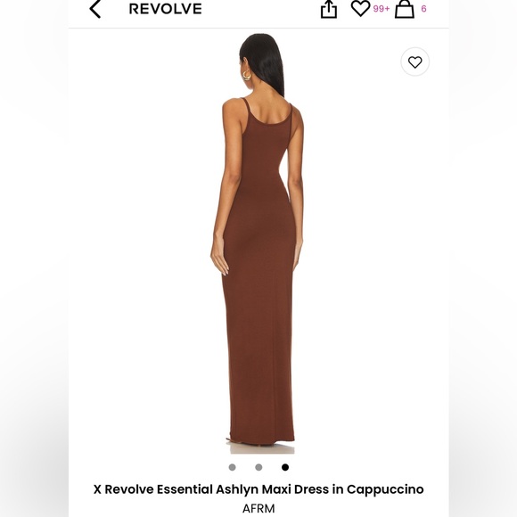 AFRM ESSENTIAL ASHLYN MAXI DRESS - Picture 3 of 4